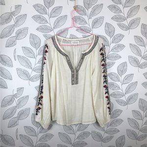 Velvet by Graham & Spencer | Hunter Embroidered Blouse